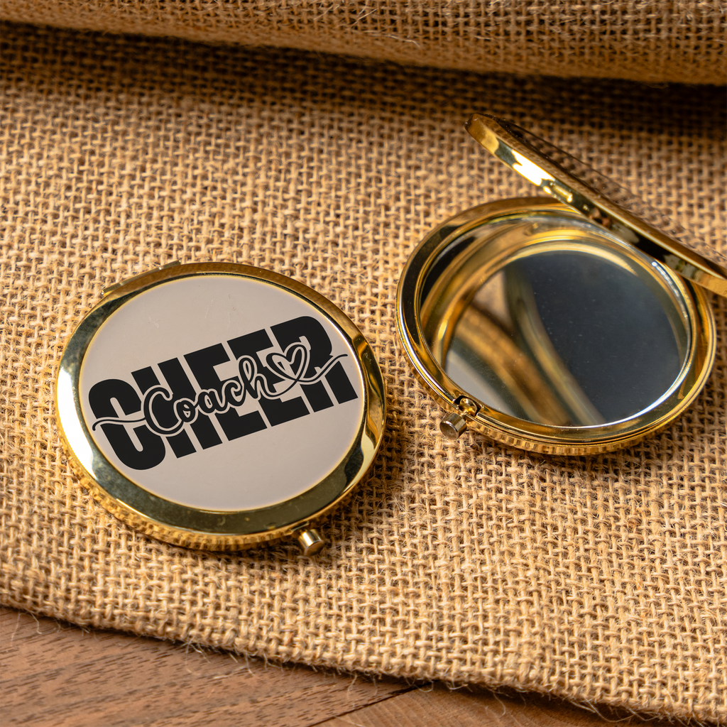 Cheer Coach Compact Mirror