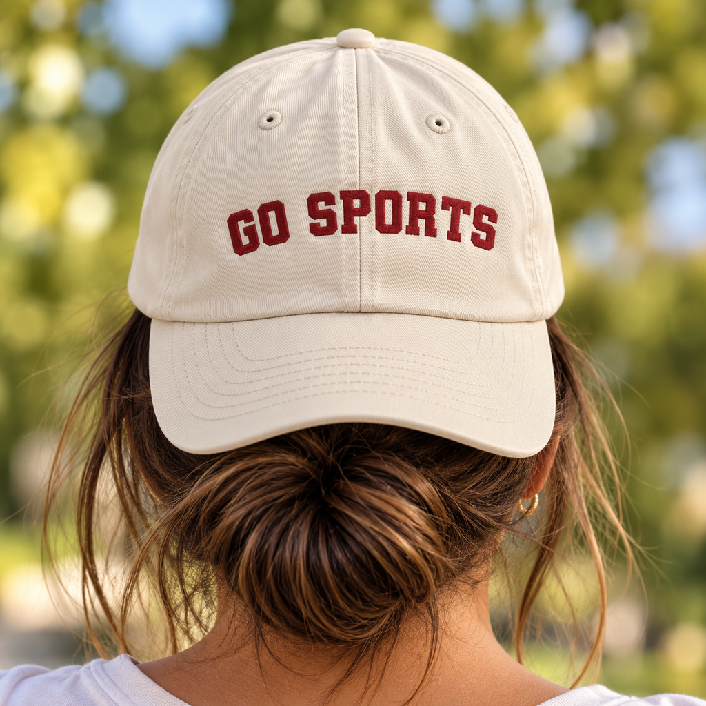 Go Sports Embroidered Hat