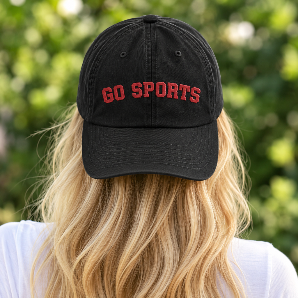 Go Sports Embroidered Hat