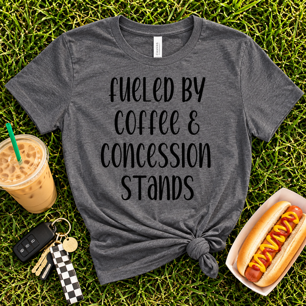 Fueled by Coffee & Concession Stands Shirt