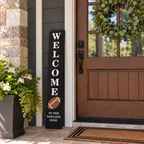 Tailgate Zone Front Door Sign