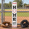 Baseball Home Sweet Home Porch Sign