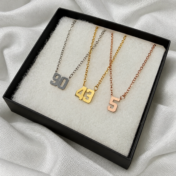 Custom Sports Number Pendant