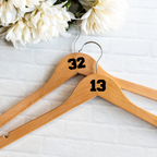 Personalized Sports Uniform Hanger