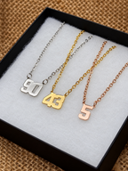 Custom Sports Number Pendant