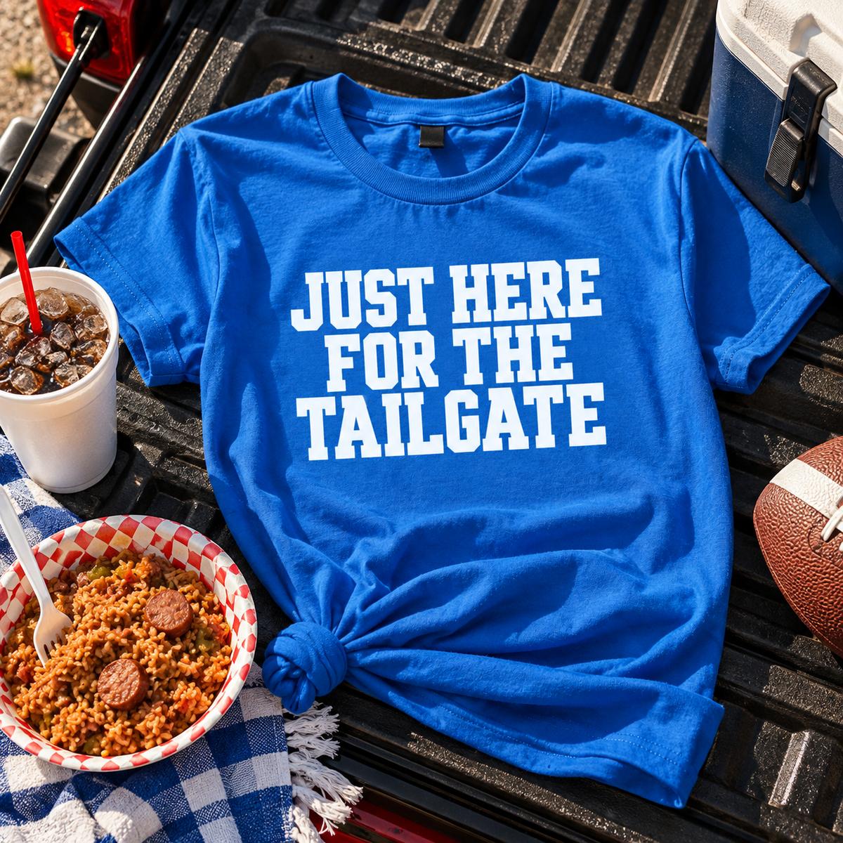 Just Here for the Tailgate Shirt