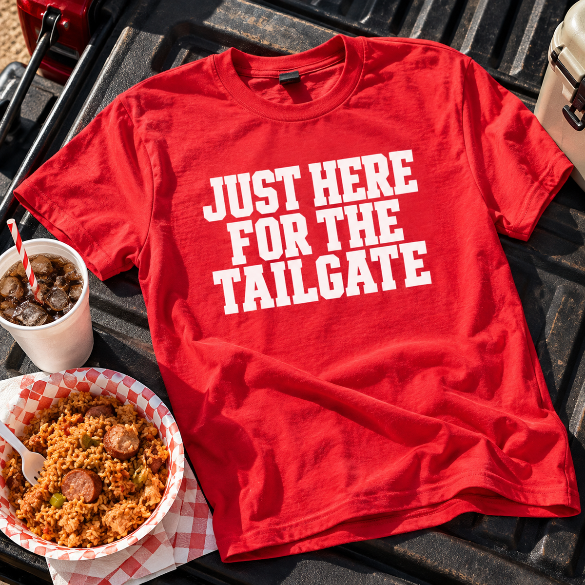Just Here for the Tailgate Shirt