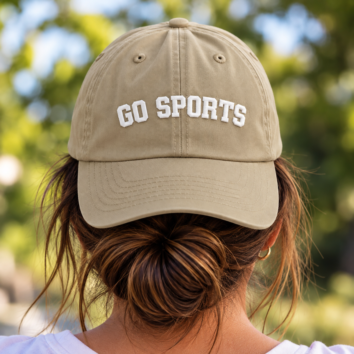 Go Sports Embroidered Hat