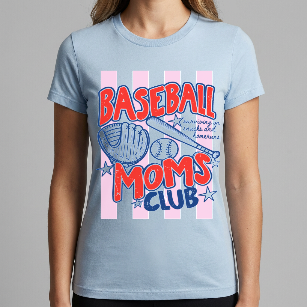Baseball Moms Club Shirt