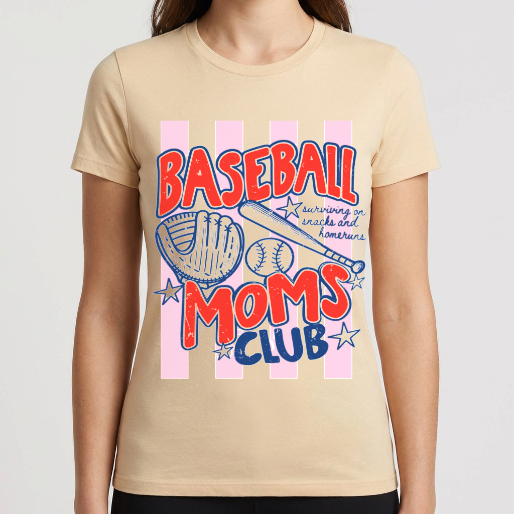 Baseball Moms Club Shirt