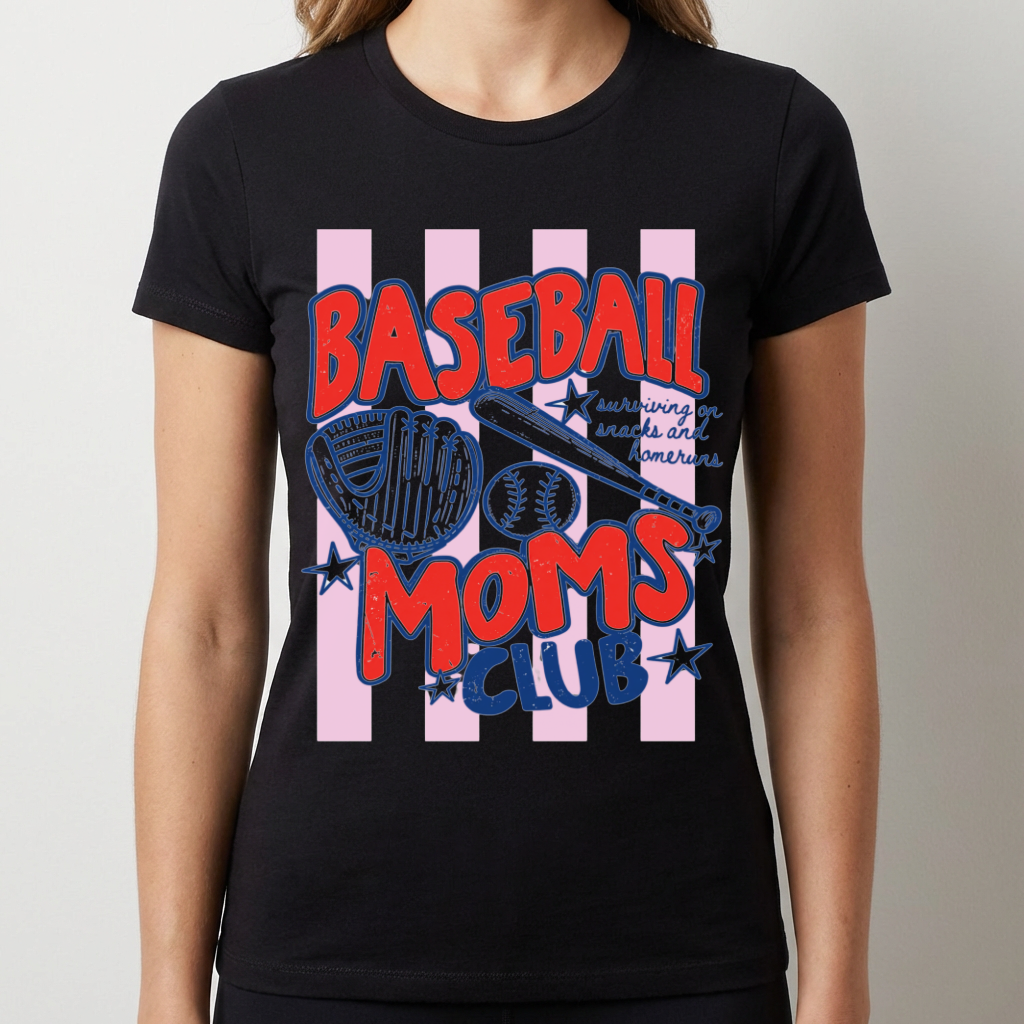 Baseball Moms Club Shirt