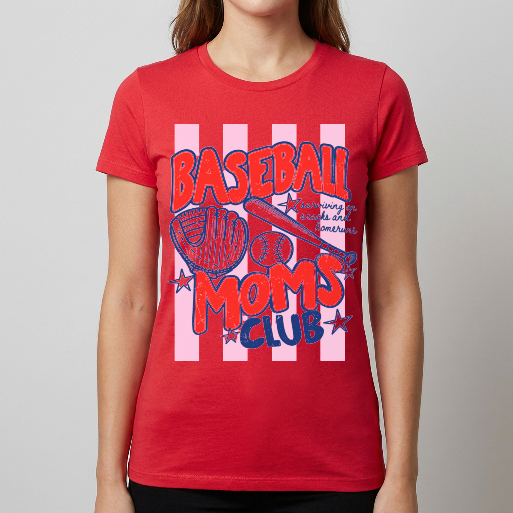 Baseball Moms Club Shirt