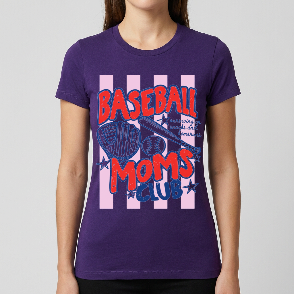 Baseball Moms Club Shirt
