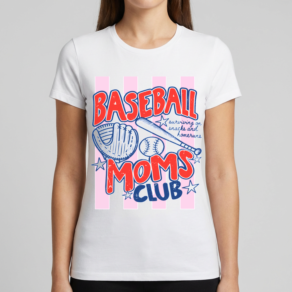 Baseball Moms Club Shirt