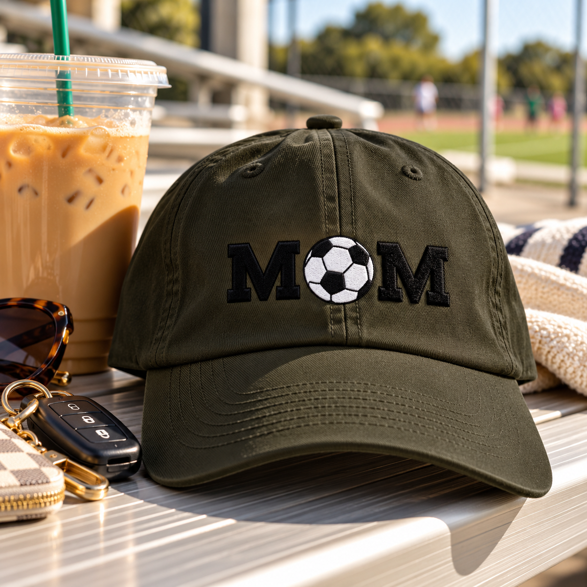 Soccer Mom Embroidered Hat