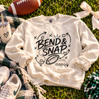 Bend and Snap Football Sweatshirt
