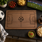 Soccer Field Design Engraved Cutting Board