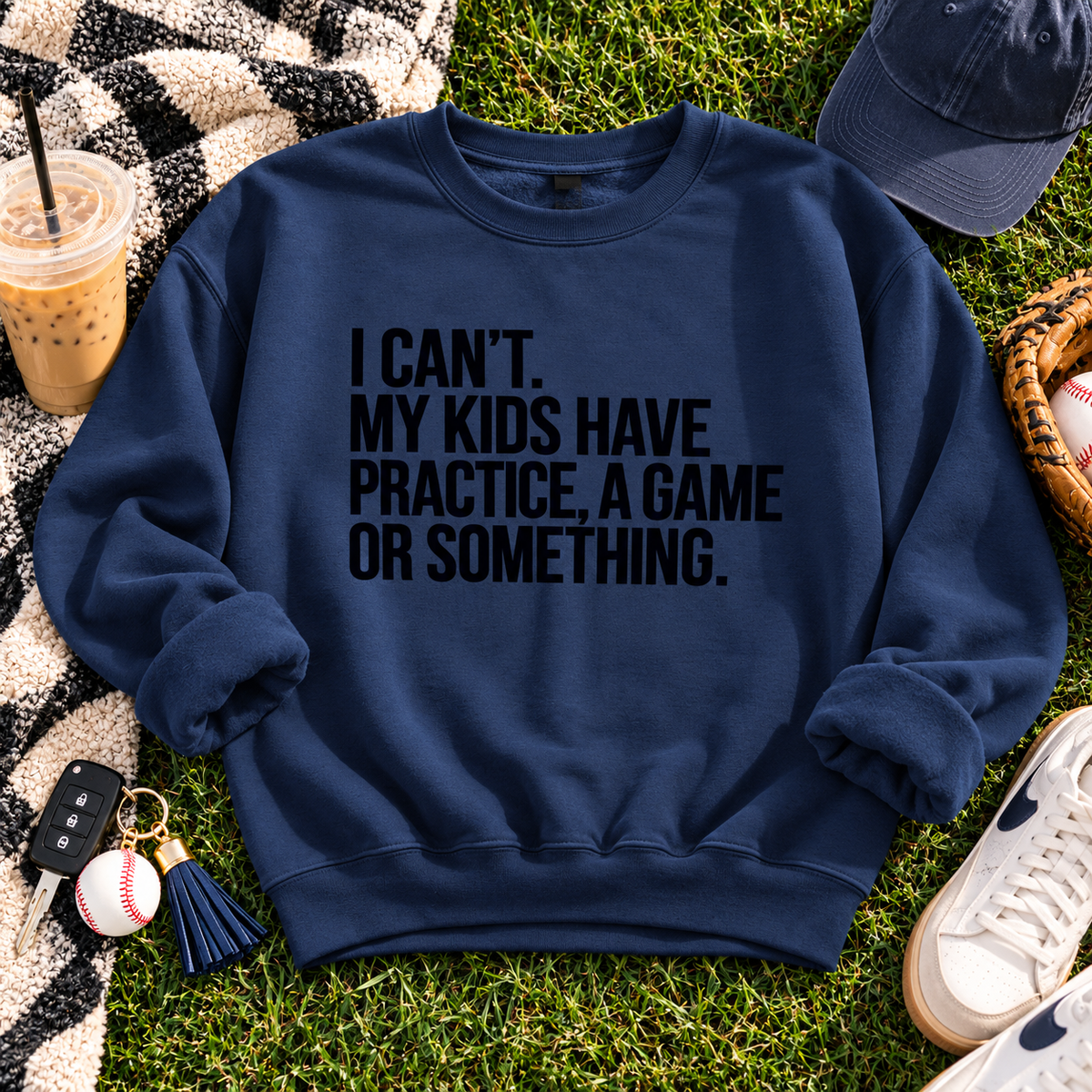 I Cant My Kids Have Practice Shirt