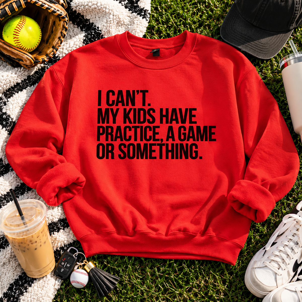 I Cant My Kids Have Practice Shirt