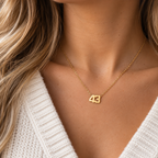 Custom Sports Number Pendant