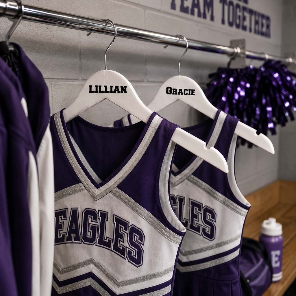 Personalized Sports Uniform Hanger