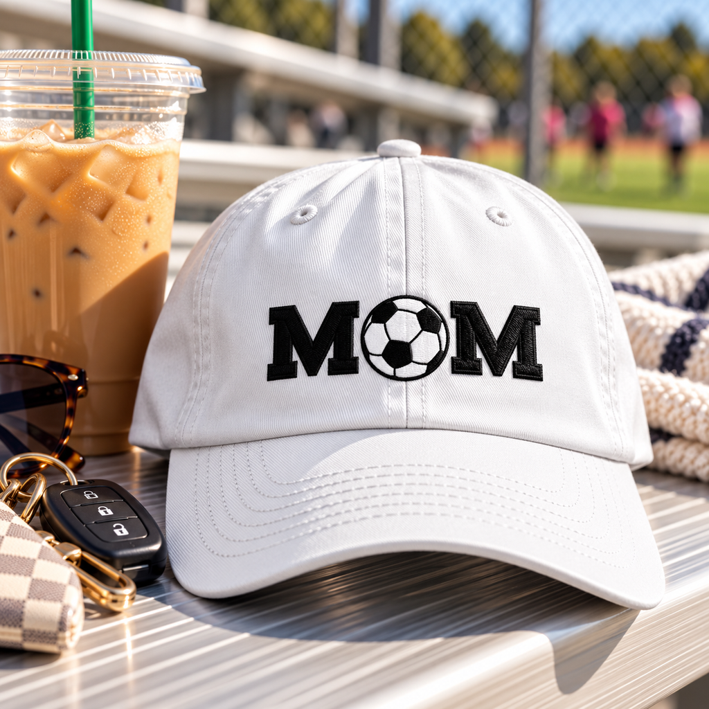 Soccer Mom Embroidered Hat