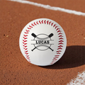 Personalized Premium Baseball with Monogram Design