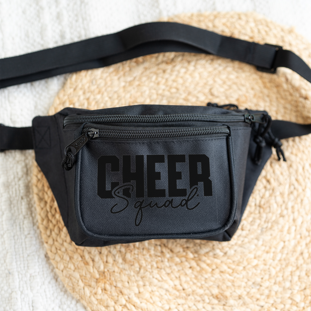 Stylish Fanny Pack for Cheer Teams, Cheer Team Gifts, Fanny Pack, Adjustable Waist Bag with Zipper, Lightweight and Durable