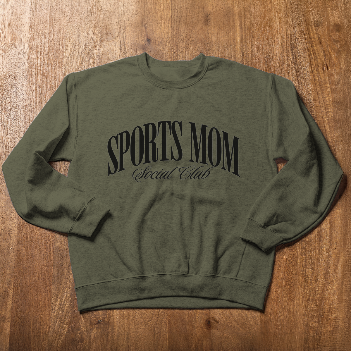 Sports Mom Social Club Sweatshirt, Trendy Sports Mom Crewneck, Game Day Mom Shirt, Sports Mama Gift, Team Mom Sweatshirt