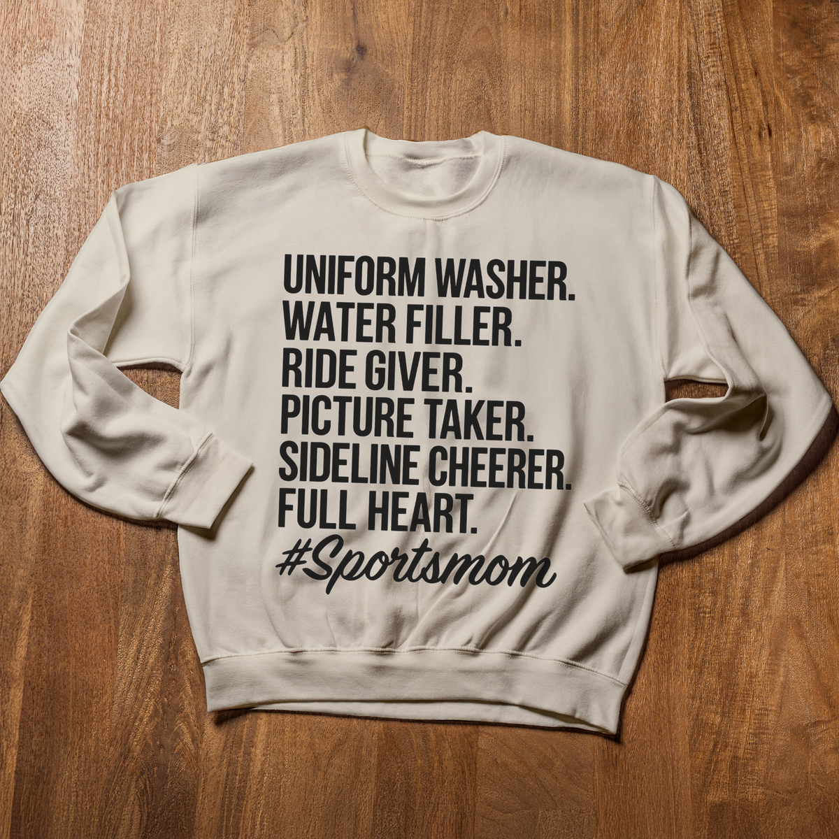 Sports Mom Sweatshirt, Funny Sports Mom Crewneck, Sideline Mom Shirt, Team Mom Gift, Game Day Mom Sweatshirt, Sports Mama