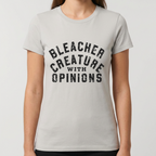 Bleacher Creature With Opinions Shirt, Funny Sports Mom T Shirt, Game Day Tee, Sports Fan Shirt, Sideline Mom Gift, Bleacher Humor Tee