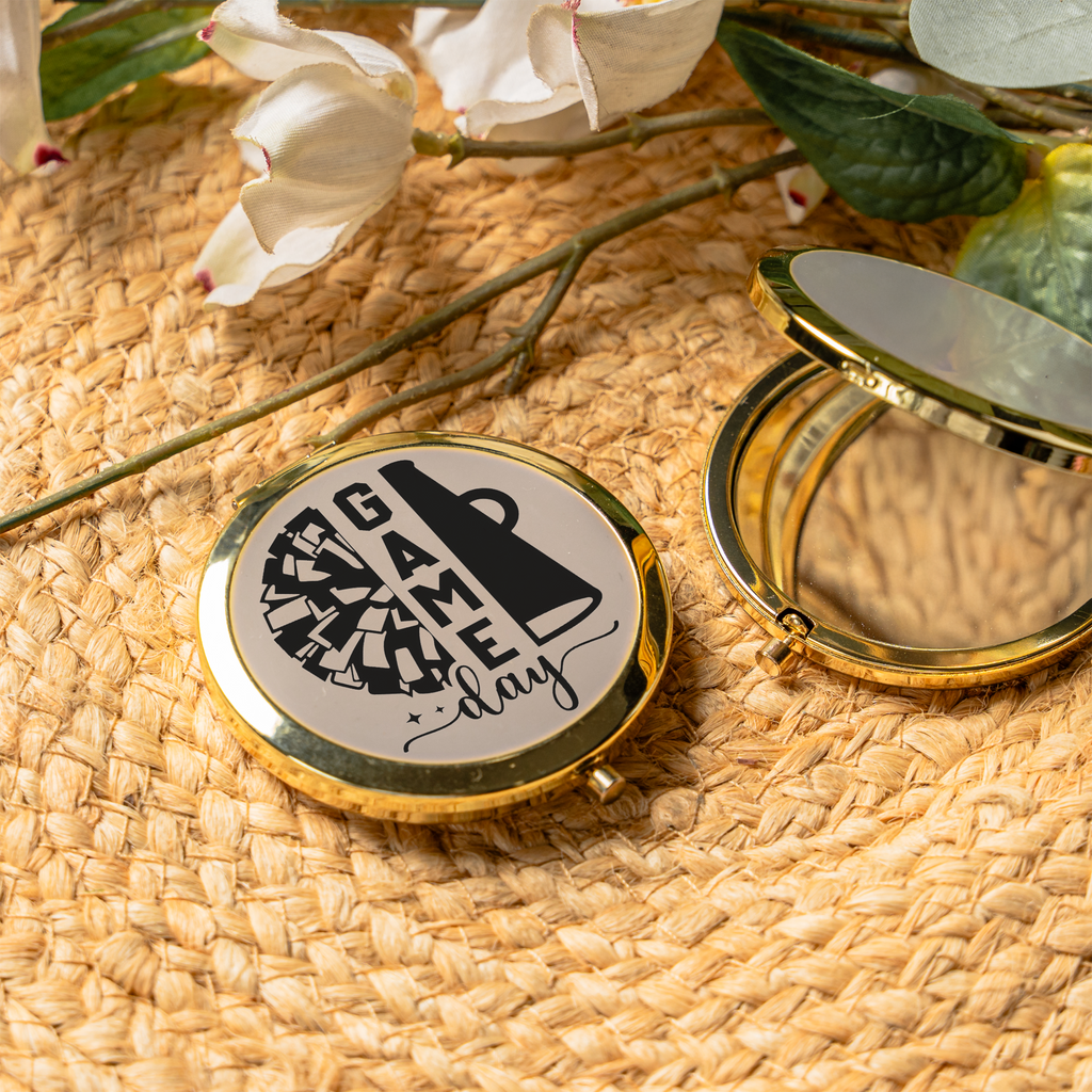 Game Day Cheerleading Compact Mirror