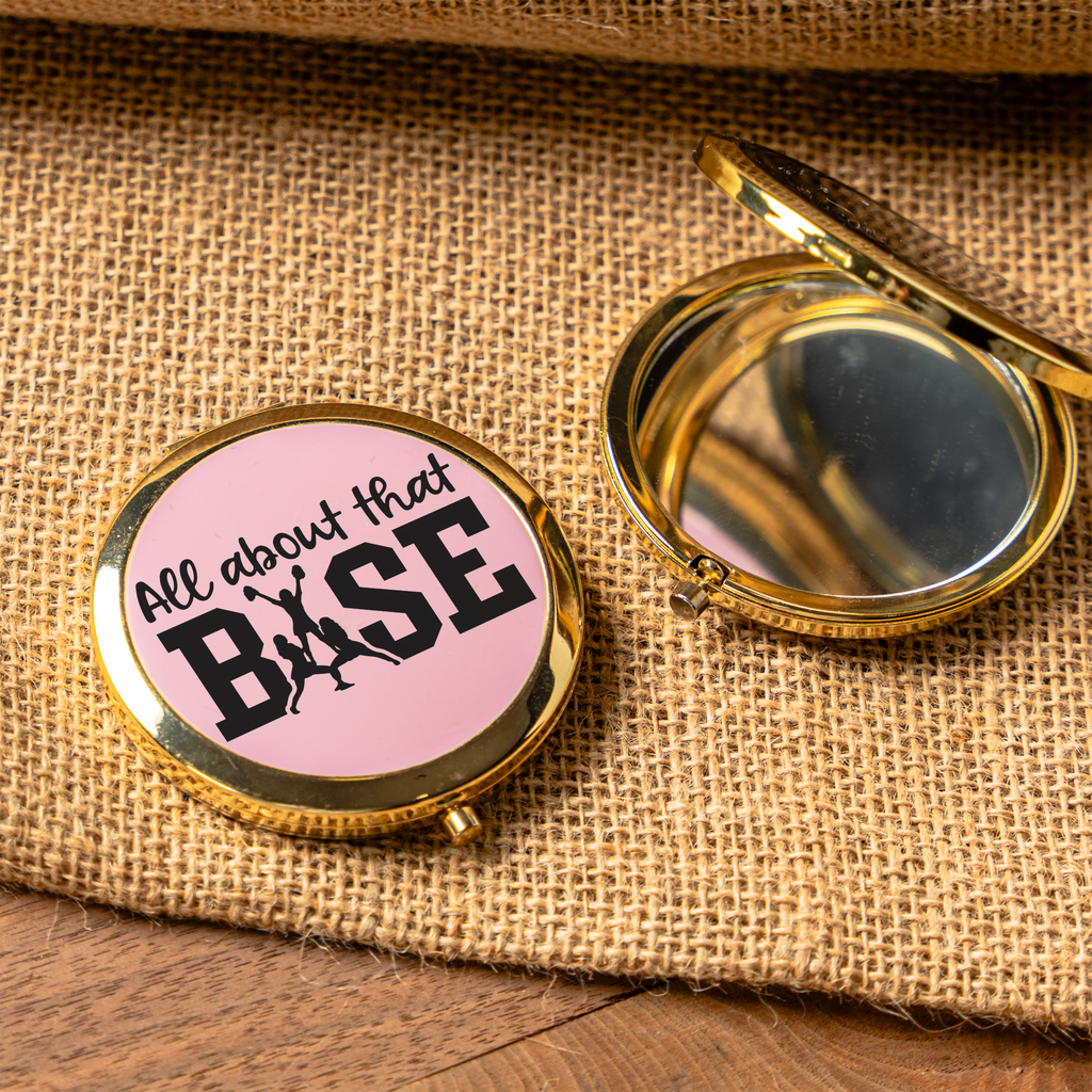 All About That Base Cheer Compact Mirror