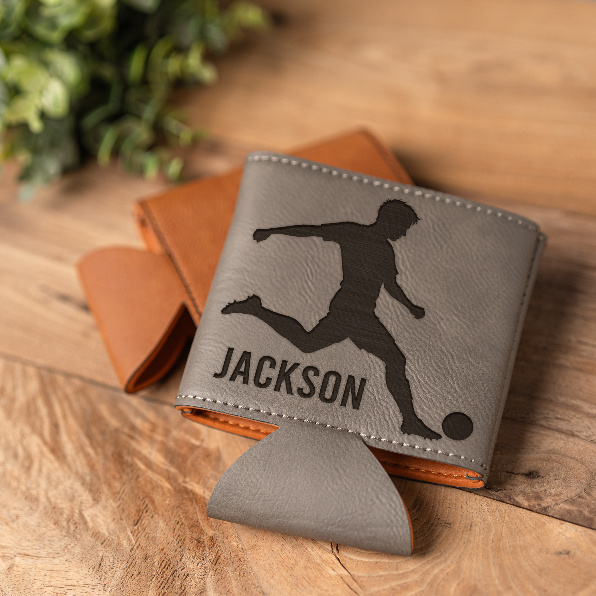 Personalized Soccer Can Cooler