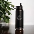 32oz Eat Sleep Soccer Repeat Insulated Water Bottle