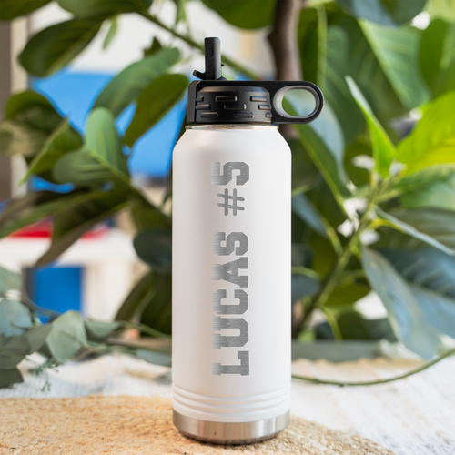32oz Personalized Sports Water Bottle