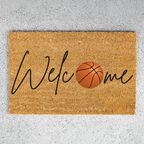 Basketball Welcome Doormat