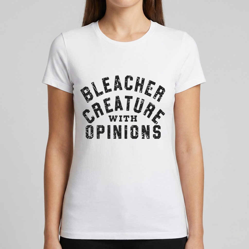 Bleacher Creature With Opinions Shirt, Funny Sports Mom T Shirt, Game Day Tee, Sports Fan Shirt, Sideline Mom Gift, Bleacher Humor Tee