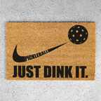 Just Dink It Pickleball Coir Doormat