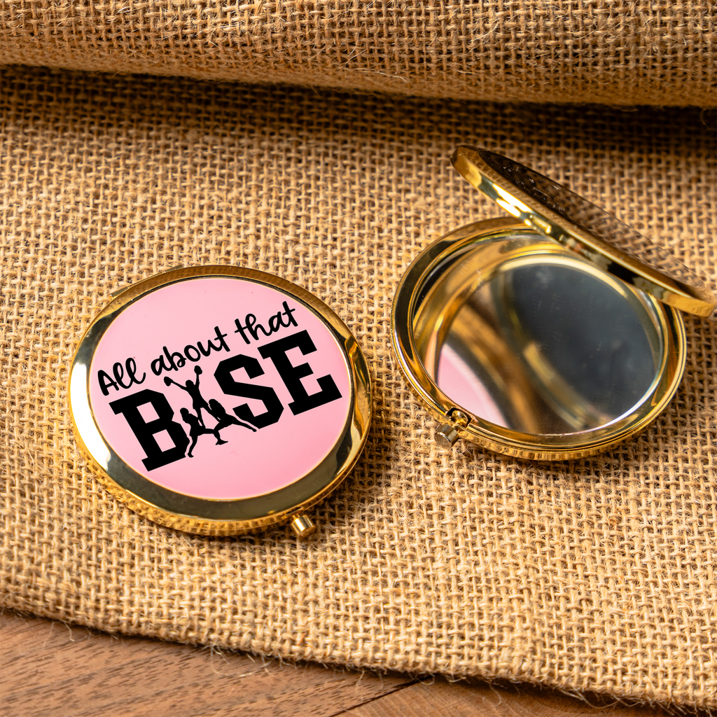 All About That Base Cheer Compact Mirror