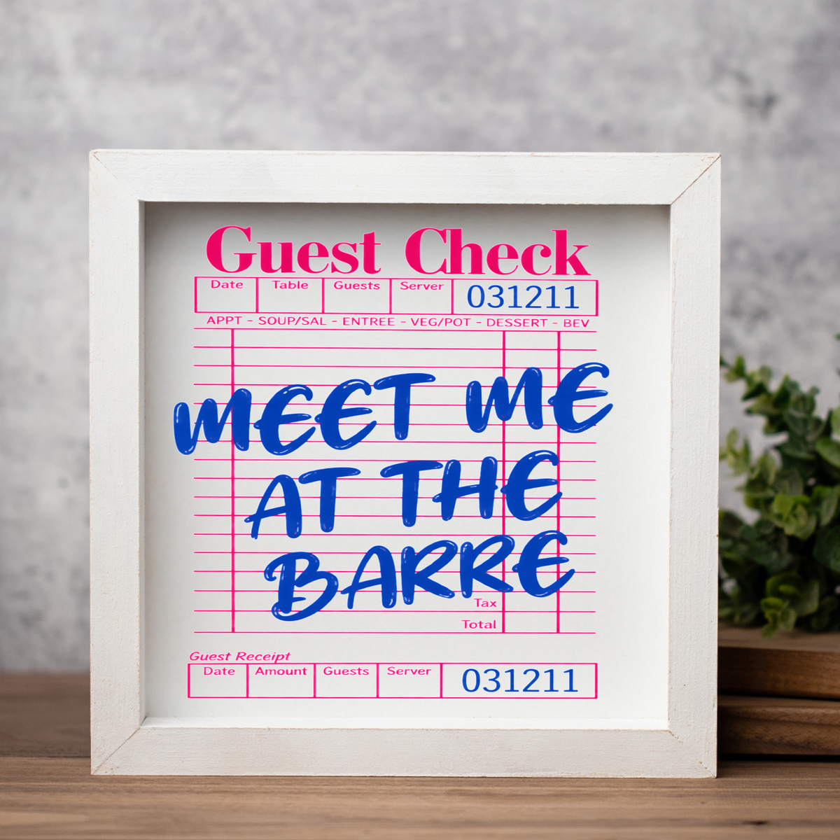 Meet Me at the Barre Sign, Funny Ballet Dancer Wall Art, Dance Studio Decor, Ballerina Gift, Ballet Teacher Gift, Dance Room Decor