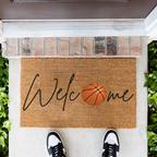 Basketball Welcome Doormat