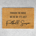 Football Season Doormat
