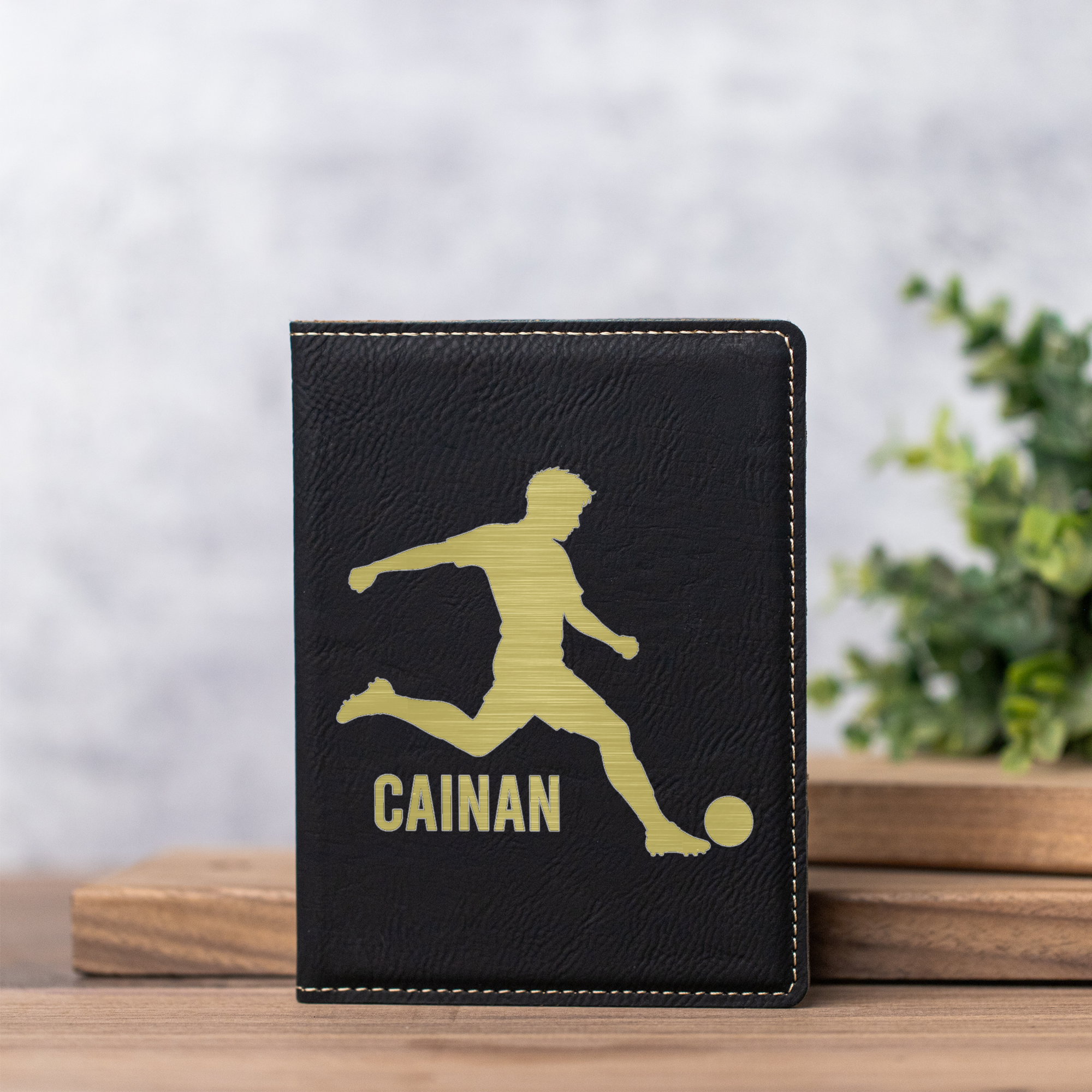 Personalized Soccer Passport Holder
