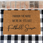 Football Season Doormat