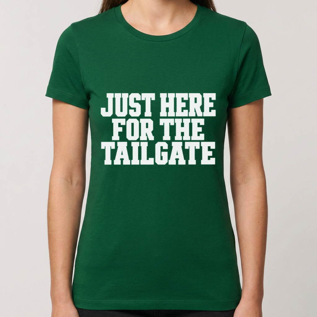 Just Here for the Tailgate Shirt, Funny Tailgate T Shirt, Game Day Shirt, Football Tailgate Tee, Sports Fan Gift, Tailgating Party Shirt