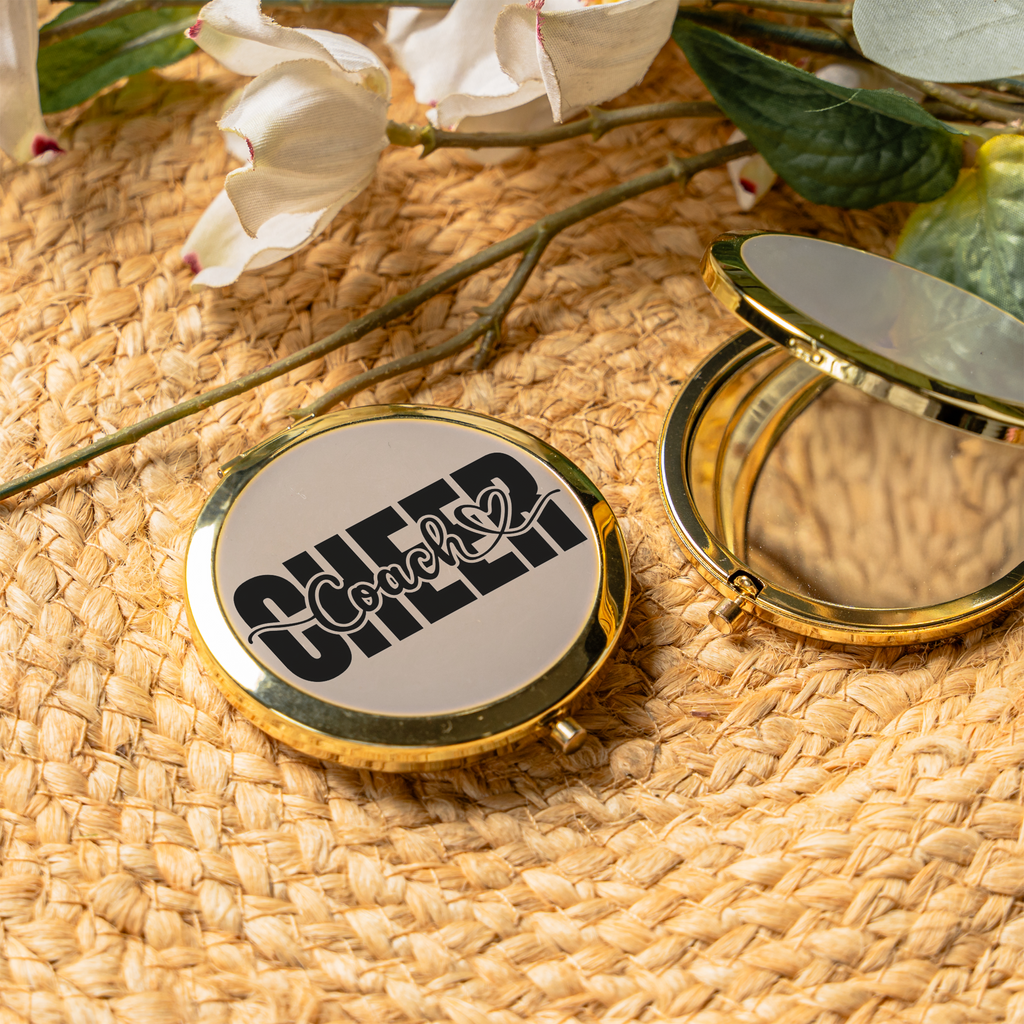 Cheer Coach Compact Mirror