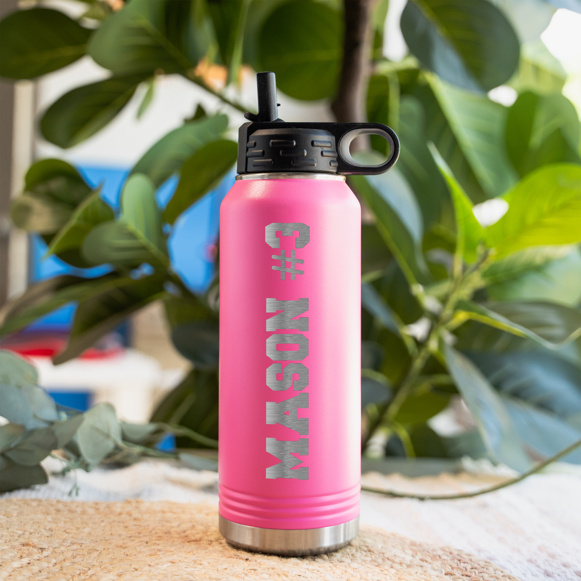 32oz Personalized Sports Water Bottle