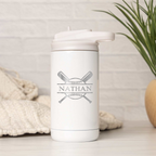Personalized Monogram Baseball 12oz Kids Tumbler