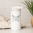 Personalized Monogram Baseball 12oz Kids Tumbler